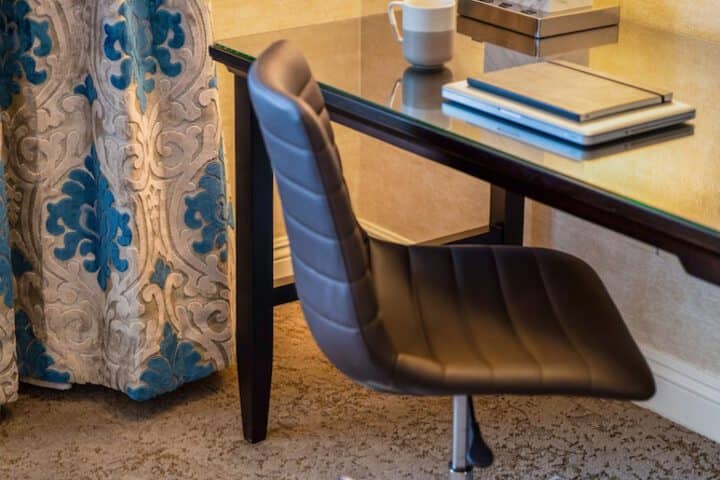 In-room business center